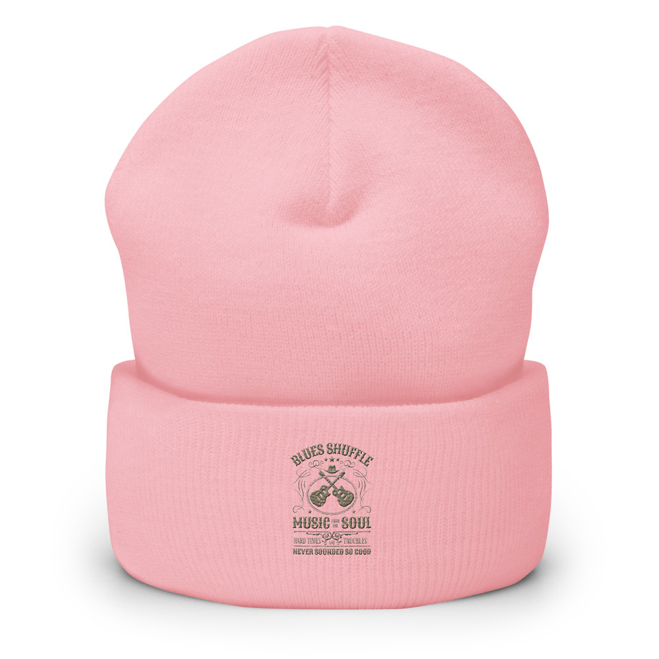 Blues Music from the Soul - Guitar Cuffed Beanie