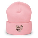 Boho Girl Poster Cuffed Beanie