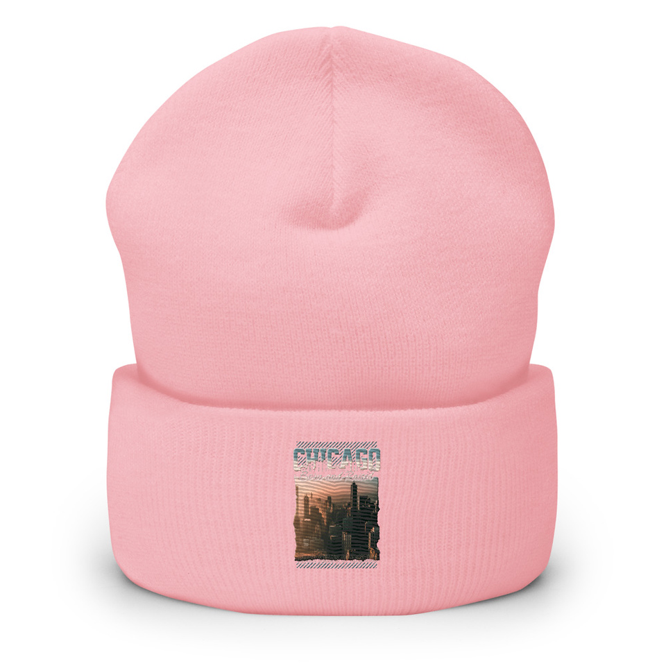 Born and Raised Cuffed Beanie