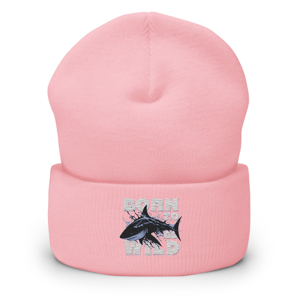 BORN TO BE WILD Cuffed Beanie