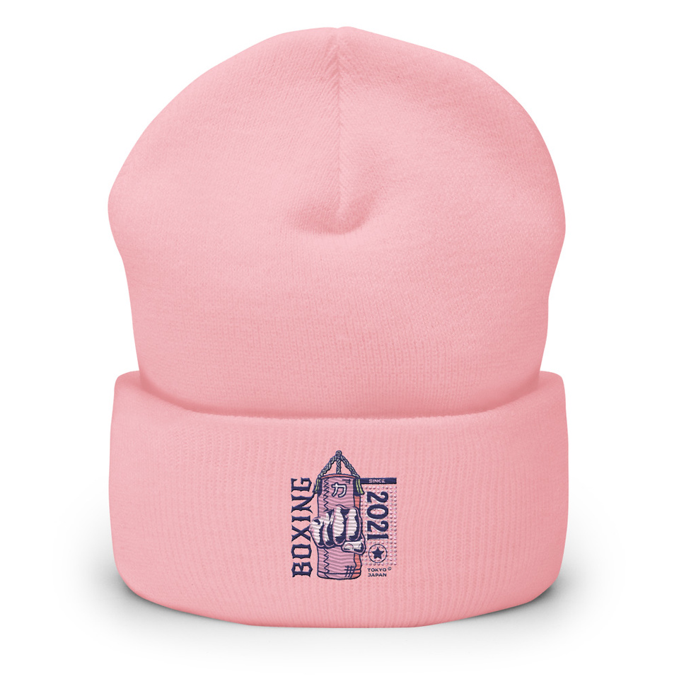 Boxing Fist - Punching Bag Cuffed Beanie