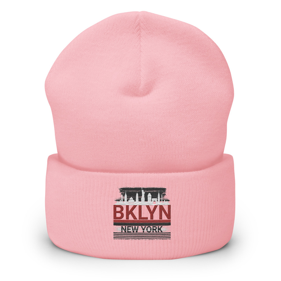 Brooklyn -New York   Cuffed Beanie