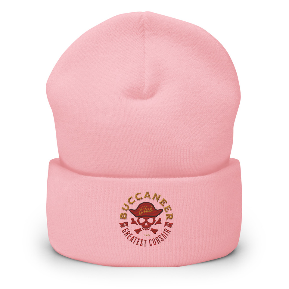 Buccaneer Club - Pirate Skull Cuffed Beanie