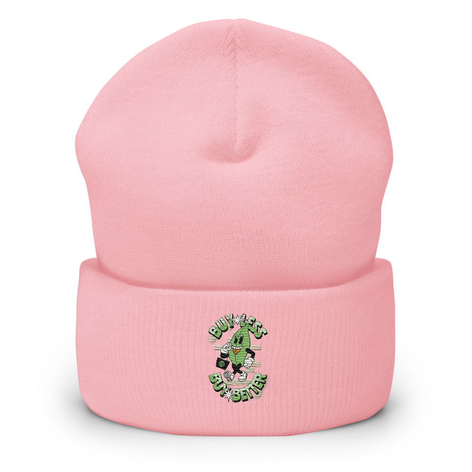 Buy Less- Buy Better Cuffed Beanie