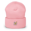 Caffeine Cartoon Cuffed Beanie