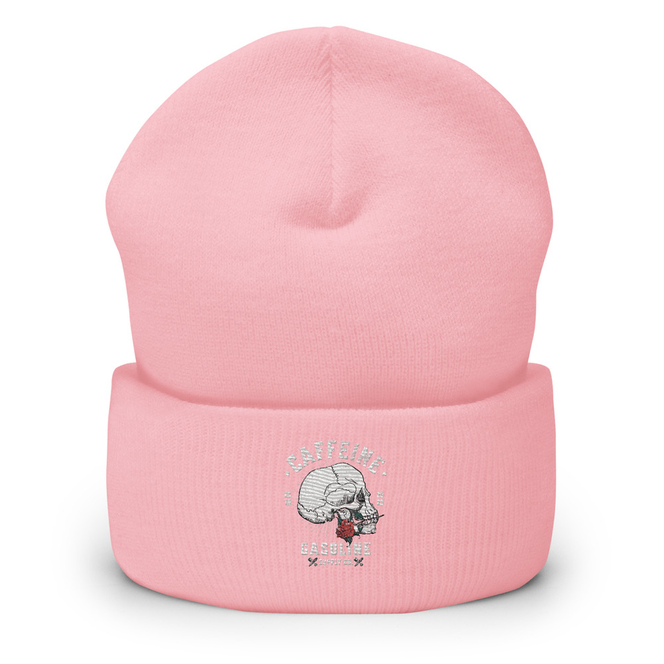 CAFFEINE GASOLINE Cuffed Beanie