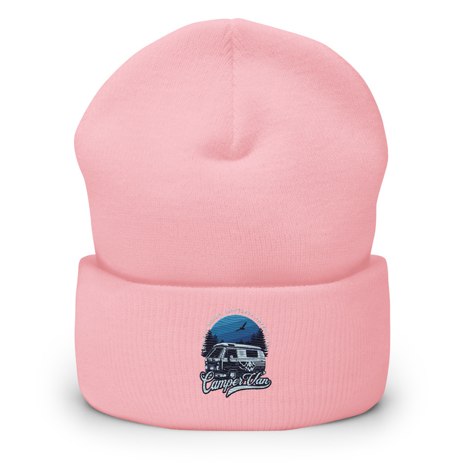 Campervan Cuffed Beanie