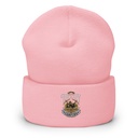 Camping Emblem Cuffed Beanie