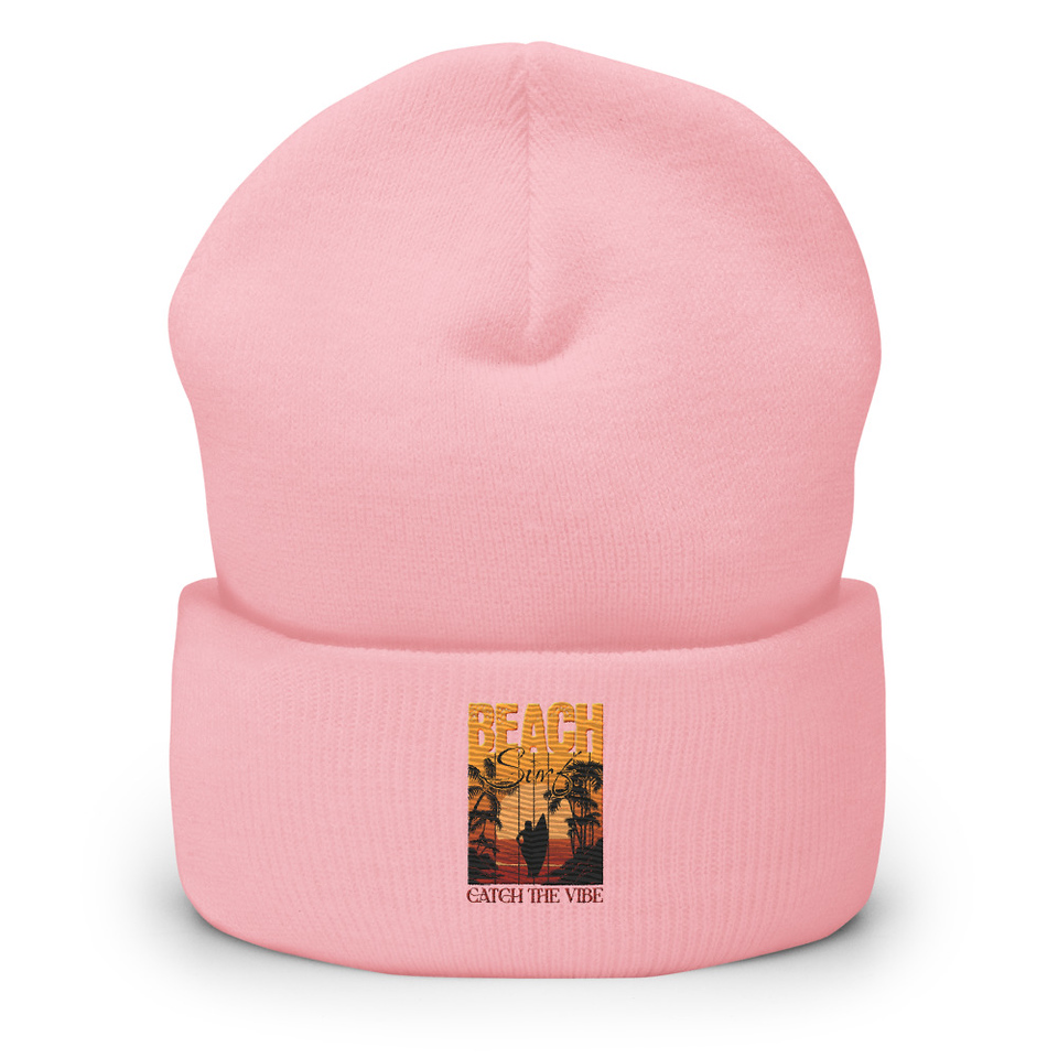 Catch the Vibe Cuffed Beanie