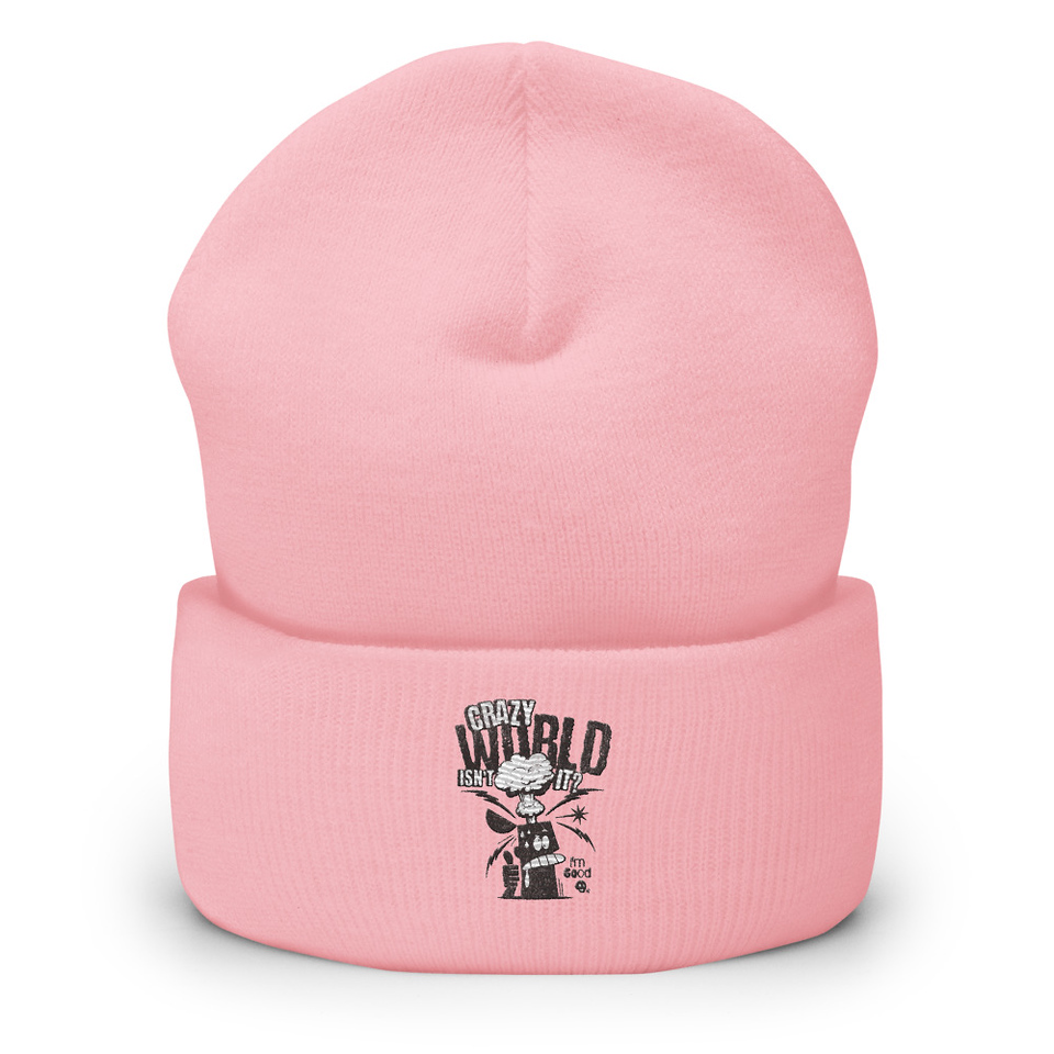 Crazy World Cuffed Beanie