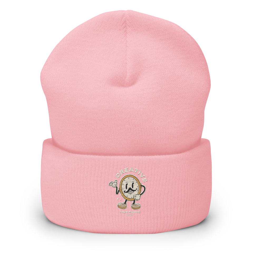 Creative Time Cuffed Beanie
