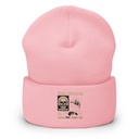 Crimson Cuffed Beanie