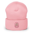 Customs Garage - Flaming Skull Cuffed Beanie