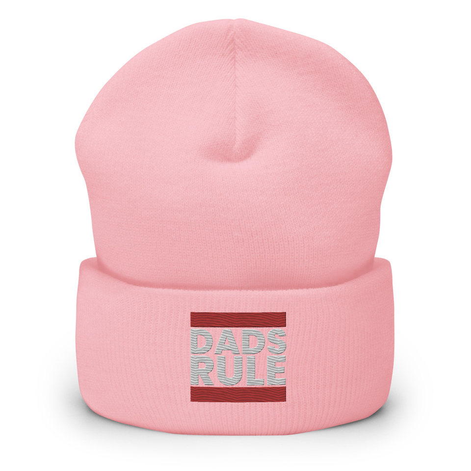 Dads Rule (1) Cuffed Beanie