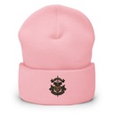 Defend us in battle - Knight with sword Cuffed Beanie