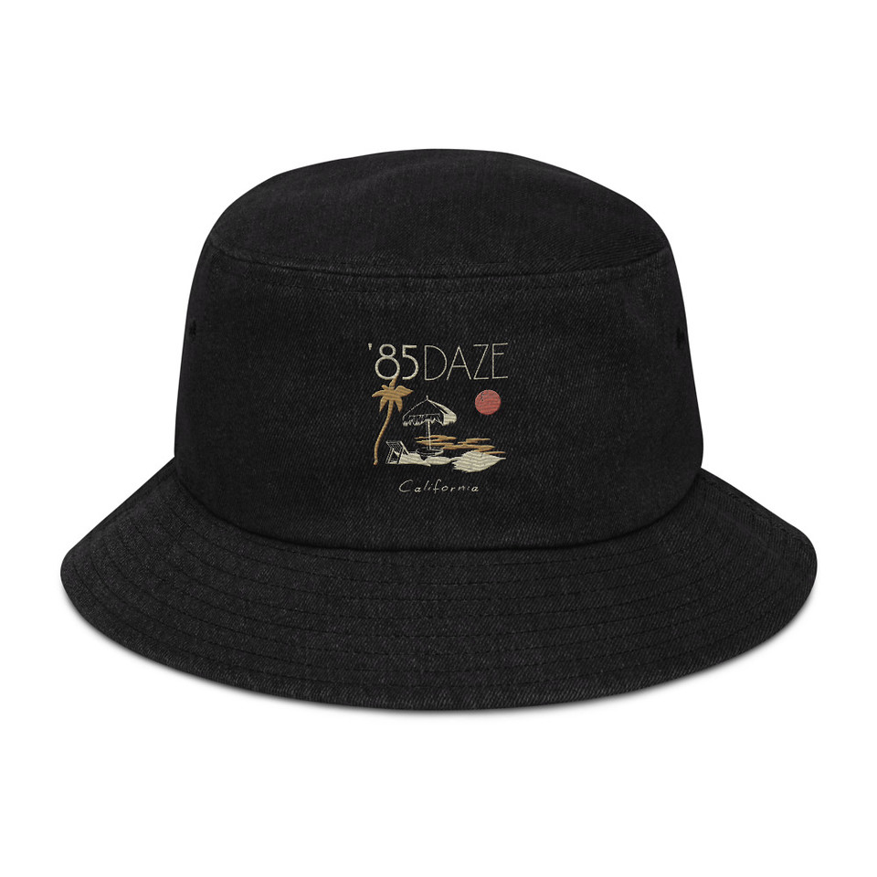 '85 Daze California Denim Bucket Hat