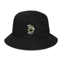 'Enjoy Your Trip' Punk Skull Denim Bucket Hat