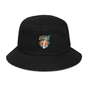 3x3 Basketball League Denim Bucket Hat