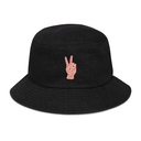 60s challenge Denim Bucket Hat
