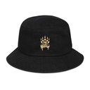 A Beary Good Home Denim Bucket Hat
