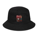 All You Need Is Coffee Denim Bucket Hat