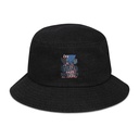 American Biker for Life Denim Bucket Hat