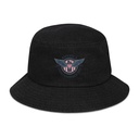 American Eagle Badge Denim Bucket Hat