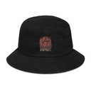 Anarchy In The Street Denim Bucket Hat