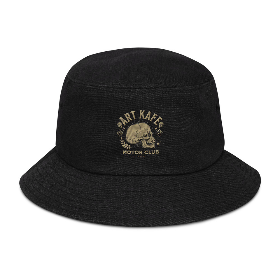 Art Kafe Motor Club Denim Bucket Hat