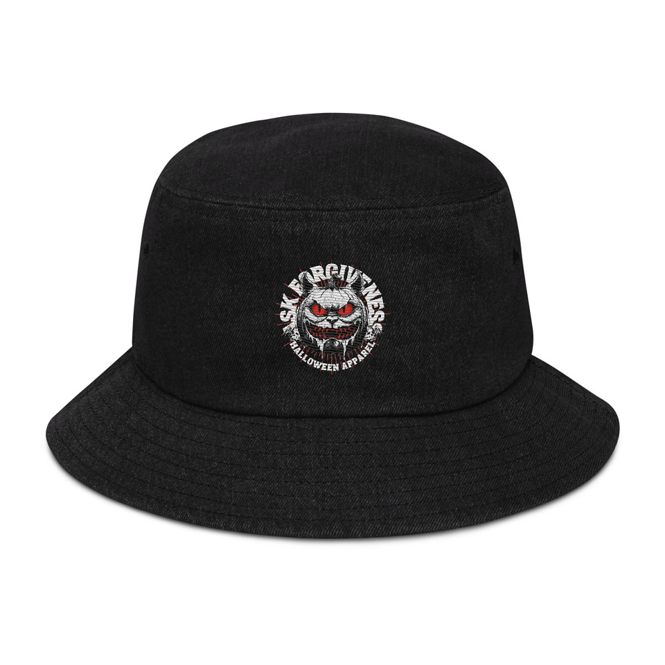 Ask Forgiveness Denim Bucket Hat
