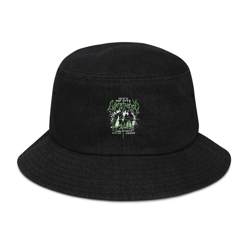 Assault on the City Denim Bucket Hat