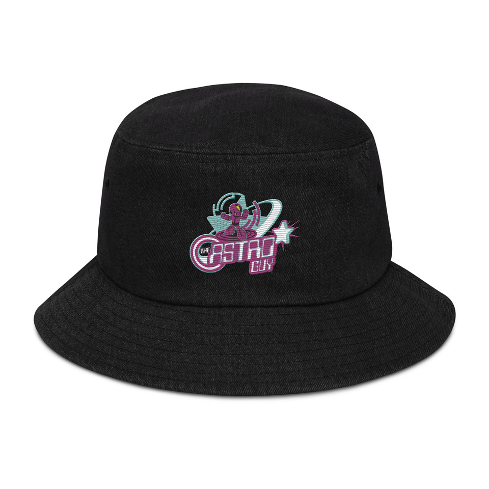 astro guy Denim Bucket Hat