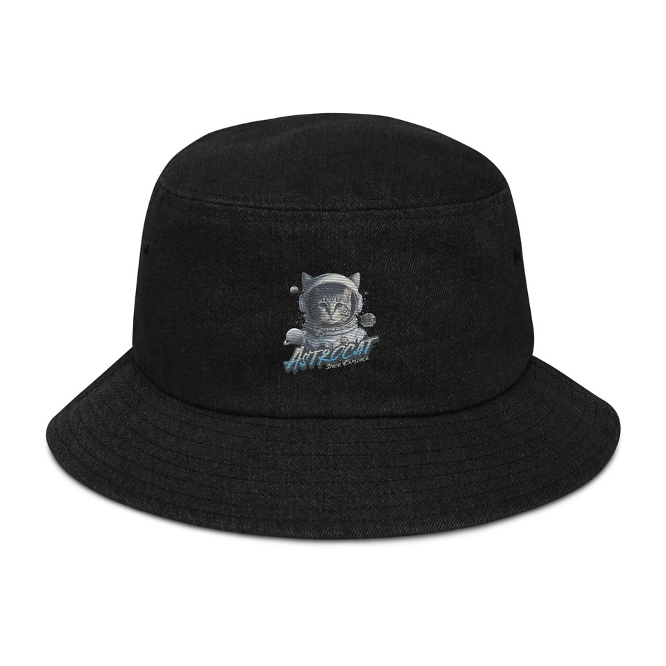 Astrocat Denim Bucket Hat