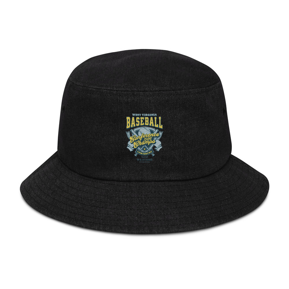 Baseball Conference Championships - Athlectic Badge Denim Bucket Hat