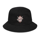Baseball Mom Denim Bucket Hat