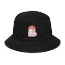 Be Mine - Cute Cat Couple Denim Bucket Hat
