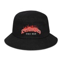 Berlin City Streetwear - Fire Denim Bucket Hat