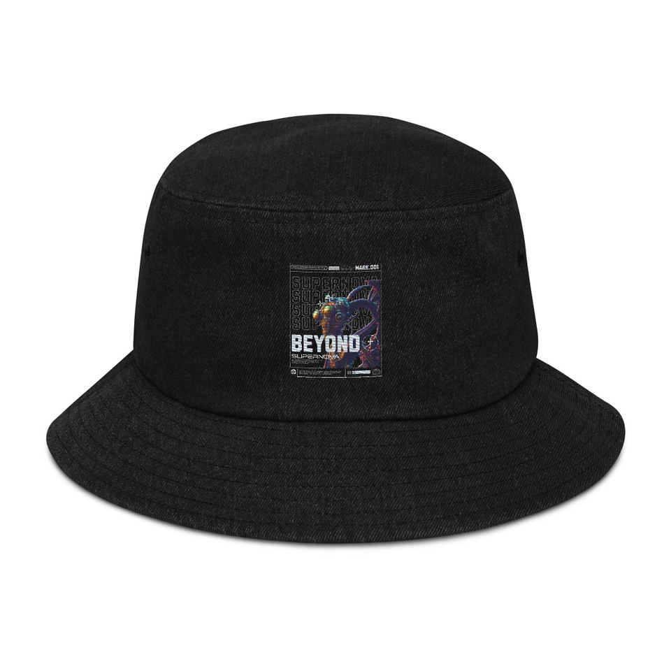 Beyond Supernova Denim Bucket Hat