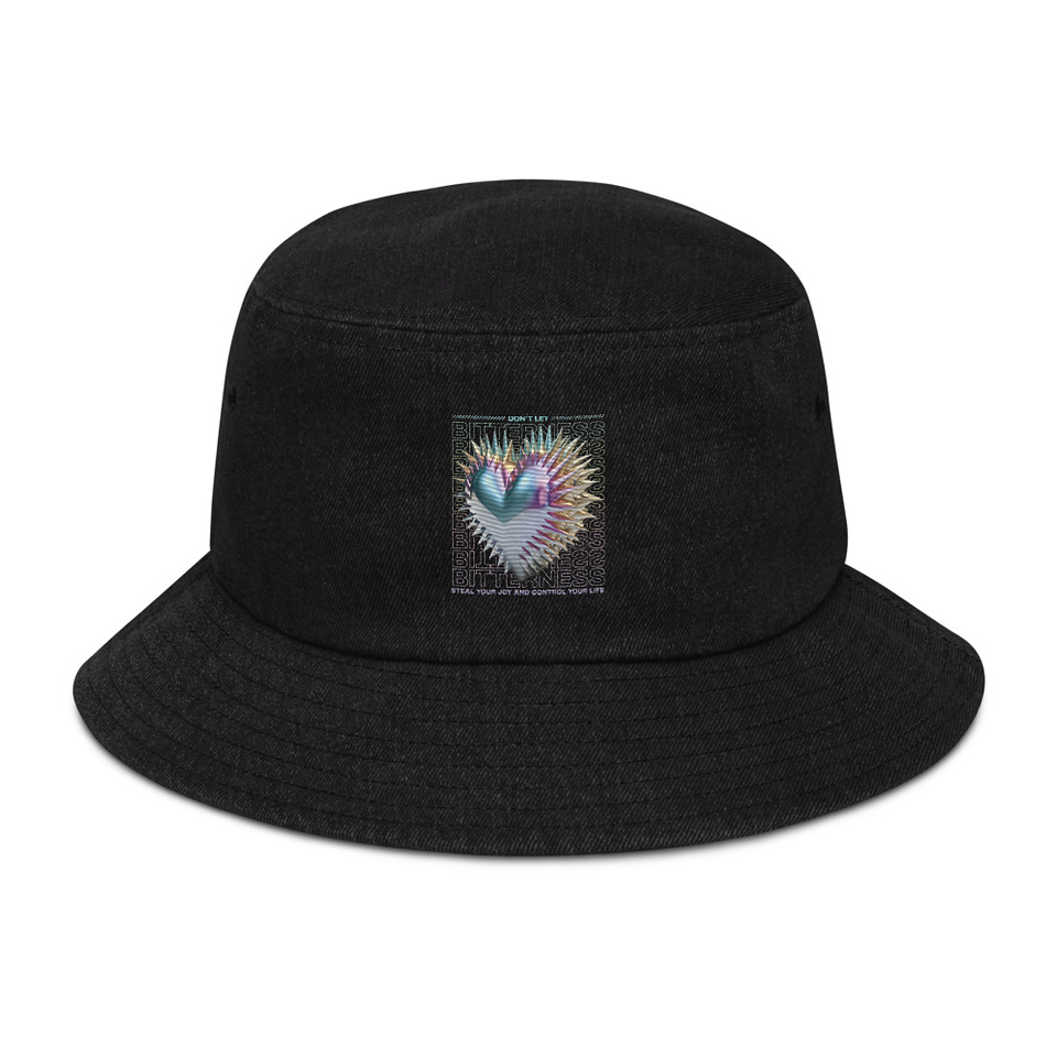 Bitterness Denim Bucket Hat