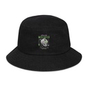 Blessing With Suffer Denim Bucket Hat