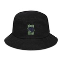 Blood Thirst - Neon Dog Denim Bucket Hat
