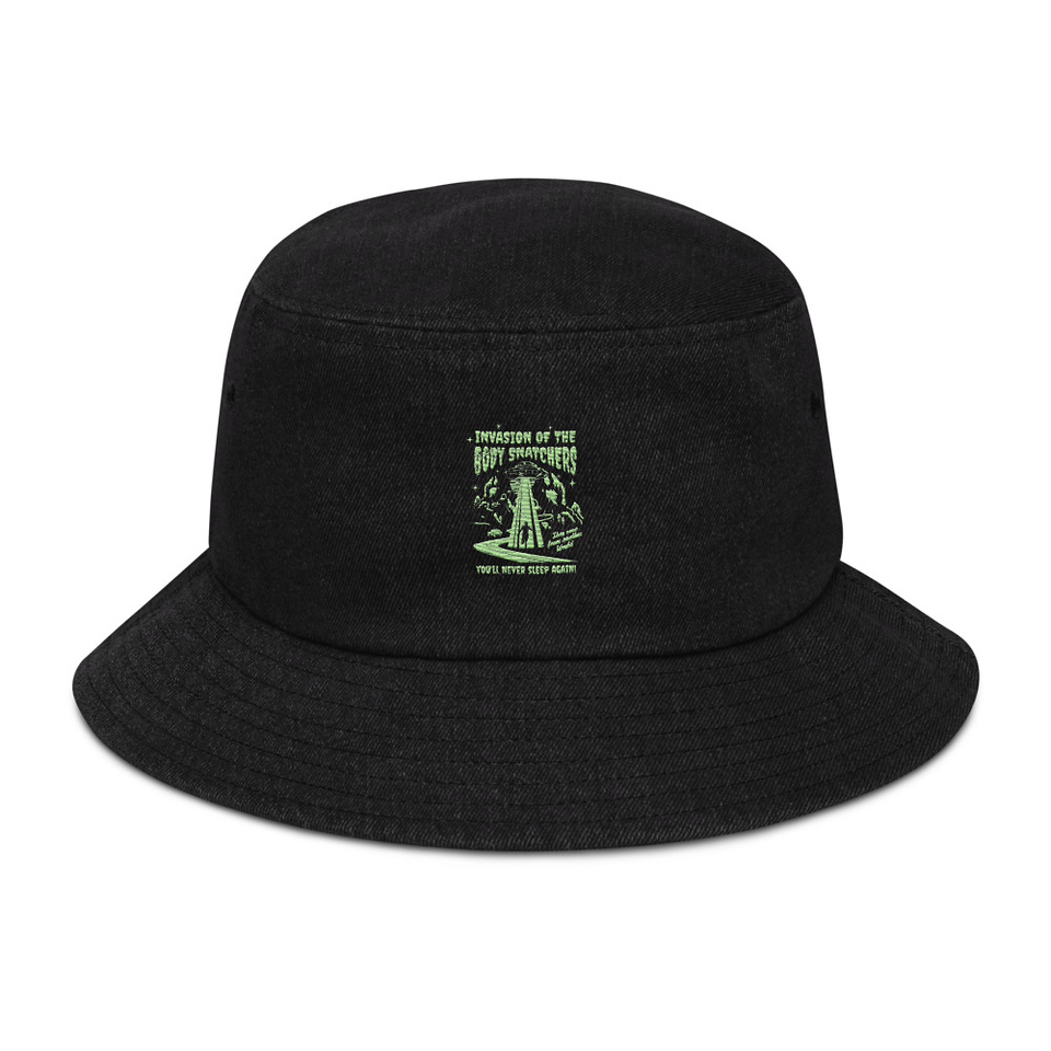 Body Snatchers - UFO Invasion Denim Bucket Hat