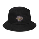 Boombox Music Player - Retro Denim Bucket Hat