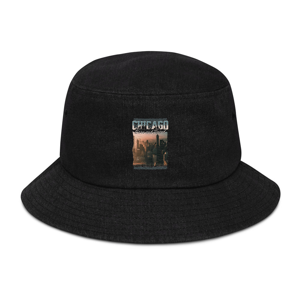 Born and Raised Denim Bucket Hat