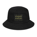 Brave Soldier Denim Bucket Hat