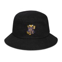 Break the Rules Graffiti - Spray Paint Denim Bucket Hat