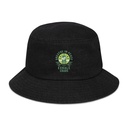 Breathe in peace, exhale chaos Denim Bucket Hat