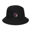 Calligraphic Soul Denim Bucket Hat