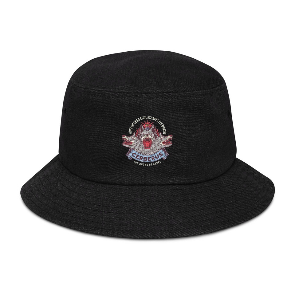 Cerberus - Underworld Dogs Denim Bucket Hat