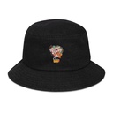Choose Happy - Retro Music Denim Bucket Hat
